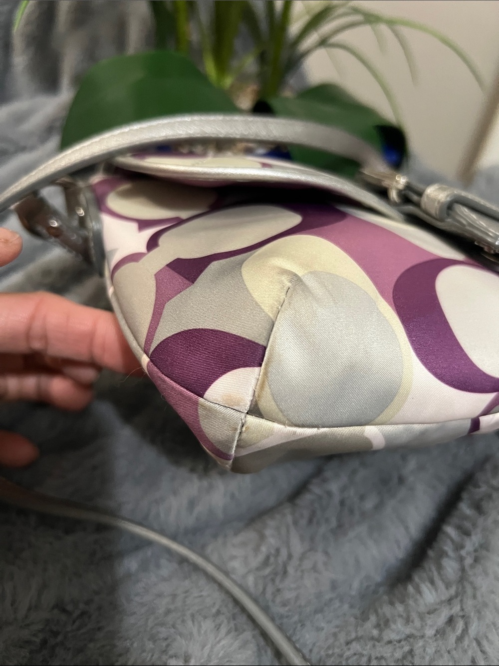 Coach Y2K Soho Scarf Print Crossbody / Shoulder Bag EUC retail $149 - Picture 5 of 11
